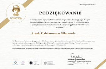 podziekowanie