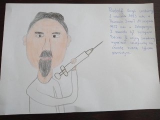 Praca plastyczna Anity Ambroziak- Polscy medycy w swiecie