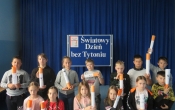Uczniowie klasy III  bioracy udzial  w Swiatowym Dniu bez Tytoniu 2