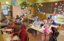 Uczniowie kl. II Szkolny Dzien Ortografii 2