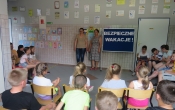 Spotkanie z pielegniarka dotyczace bezpieczenstwa podczas wakacji 1