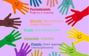 Plakat wykonany przez Klarę Wasik - Tydzien Dbania o Relacje