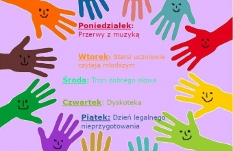 Plakat wykonany przez Klarę Wasik - Tydzien Dbania o Relacje