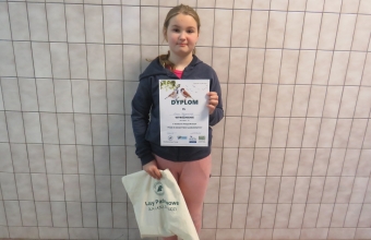 Laura Przygonska wyroznienie w konkursie Ptaki w obiektywie najmlodszych