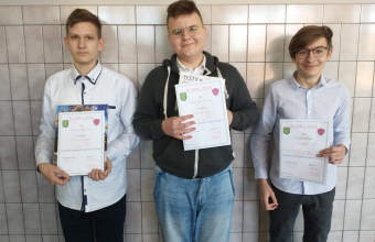 Sukces w Gminnym Konkursie Matematycznym