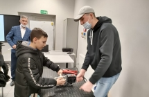 Udzial w zajeciach Wieczor nauki w ZSR CKP Kaczki Srednie 18