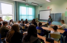 Uczniowie klasy 8 podczas warsztatu z koordynatorem ds. zdrowia psychicznego 2