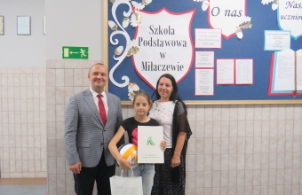Wyroznienie w konkursie Bezpiecznie nna wsi mamy, bo ryzyko upadkow znamy 2