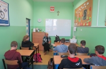 Uczniowie SP w Milaczewie podczas warsztatow profilaktycznych (9)