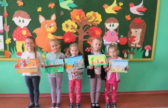 Udzial w konkursie plastycznym Mamo, tato - co wy na to