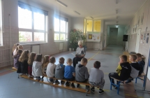 Udzial uczniow klasy I w kampanii Mala ksiazka- wielki czlowiek (7)