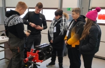 Uczniowie klasy 8 SP w Milaczewie podczas warsztatow zawodoznawczych w Zespole Szkol nr 1 w Liskowie (13)