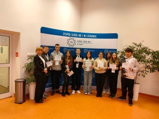 Uczniowie klasy 8 SP w Milaczewie podczas warsztatow zawodoznawczych w Zespole Szkol nr 1 w Liskowie (17)