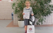 Wiktoria Bałwas laureatką konkursu powiatowego