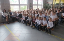 Dzieci na apelu 