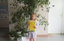 Wyroznienie w Powiatowym Konkursie Plastycznym