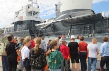 Uczniowie klas IV-VIII SP w Milaczewie podczas wycieczki Szymbark- Gdansk-Gdynia (12)