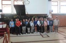 Uczniowie klas IV-VIII SP w Milaczewie podczas wycieczki Szymbark- Gdansk-Gdynia (1)