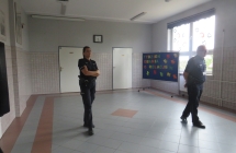 Uczniowie SP w Milaczewie podczas spotkania z policjantem (6)