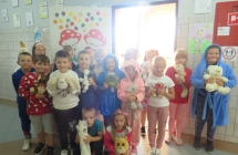 Dzieci z oddzialu przedszkolnego oraz uczniowie klas I-VIII podczas Tygodnia dbania o relacje (15)
