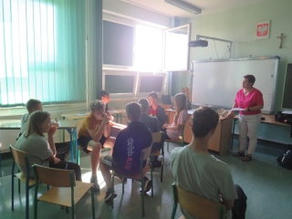 Uczniowie SP w Milaczewie podczas warsztatow . Prpfilaktyka agresji. Rozwiazywanie konfliktow rowiesniczych (7)