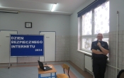 Spotkanie z policjantem SP Milaczew (2)