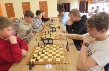 Uczniowie SP w Milaczewie podczas Mistrzostw Powiatu Tureckiego w Warcabach Klasycznych (4)