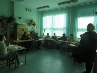 Udzial uiczniow SP w Milaczewie w warsztatach z zakresu przeciwdzialania przemocy domowej (1)