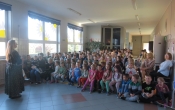 Uczniowie SP w Milaczewie podczas kwietniowej audycji muzycznej (3)