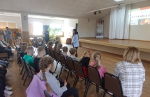 Uczniowie klas I-III SP w Milaczewie podczas wystawy Pasji w CKiBP w Malanowie (9)