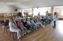 Uczniowie klas I-III SP w Milaczewie podczas wystawy Pasji w CKiBP w Malanowie (10)