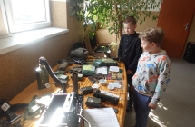 Uczniowie klas I-III SP w Milaczewie podczas wystawy Pasji w CKiBP w Malanowie (6)