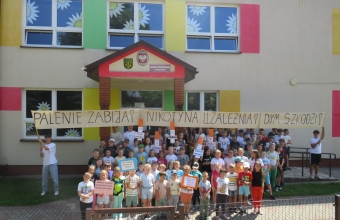 Szkola Podstawowa w Milaczewie podczas Swiatowego Dnia Bez Tytoniu 2024 (17)