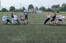 Uczniowie klasy IV SP w Milaczewie realizujacy program Bieg Po Zdrowie (7)