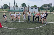 Uczniowie klasy IV SP w Milaczewie realizujacy program Bieg Po Zdrowie (6)
