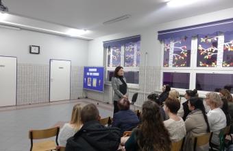 Spotkanie z pania Sylwia Misiek Naglewska –pedagogiem, terapeuta zajeciowym z Polskiego To (1)