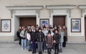 Udzial uczniow klas V-VIII SP w Milaczewie w wyjezdzie do teatru w Kaliszu (1)