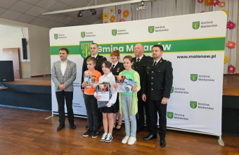 3.Uczniowie podczas Gminnego Turnieju Wiedzy Pozarniczej