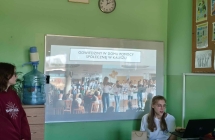 Spotkanie z przedstawicielkami LO im. Mikolaja Kopernika w Kaliszu  (6)