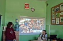 Spotkanie z przedstawicielkami LO im. Mikolaja Kopernika w Kaliszu  (3)