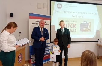 Wyroznienie w konkursie plastycznym