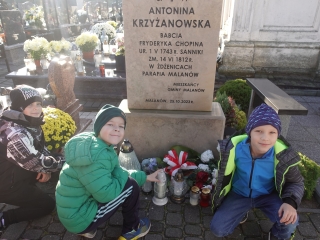 Wycieczka na cmentarz (4)