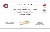 Certyfikat Trzymaj forme