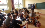 Spotkanie z policjantem SP Milaczew (1) (1)