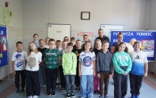Udzial dzieci z oddzialu przedszkolnego oraz uczniow klas I-VIII SP w Milaczewie w Biciu R (11)